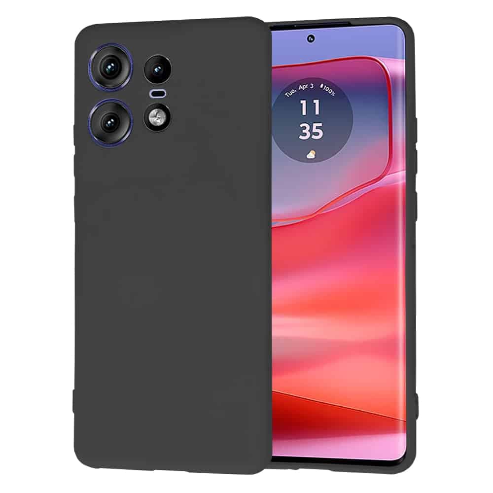Techsuit SoftFlex - θήκη για Motorola Edge 50 Pro - Μαύρο