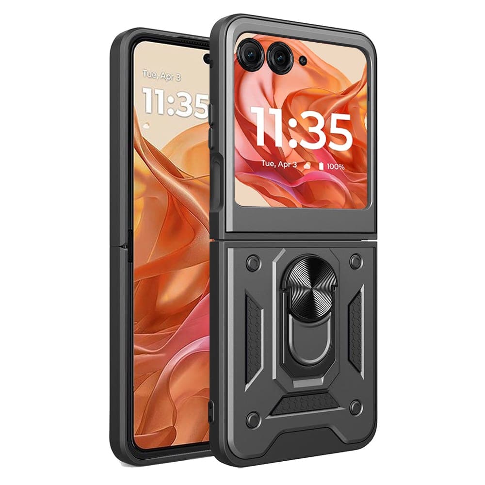 Techsuit CamShield Series - θήκη για Motorola Razr 50 / 60 - Μαύρο