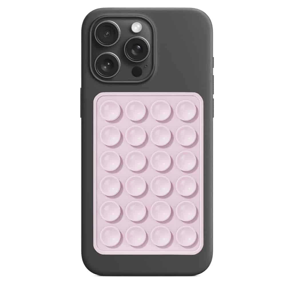 Techsuit - Βεντούζα κινητού για selfies  (SL-PAD) - Ανοιχτό Ροζ