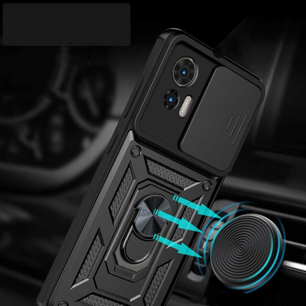 Techsuit CamShield Series - θήκη για Motorola Moto G85 - Μαύρο 5