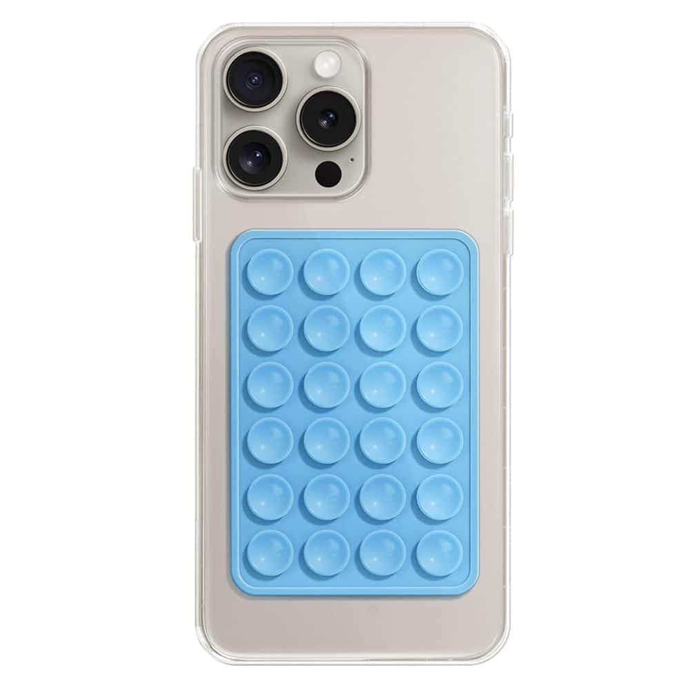Techsuit - Βεντούζα κινητού για selfies  (SE-PAD) - Γαλάζιο