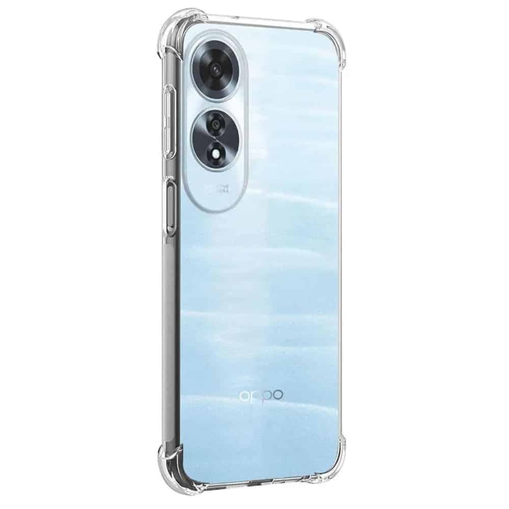 Techsuit Shockproof Clear Silicone - θήκη για Oppo A60 - Διάφανο 2