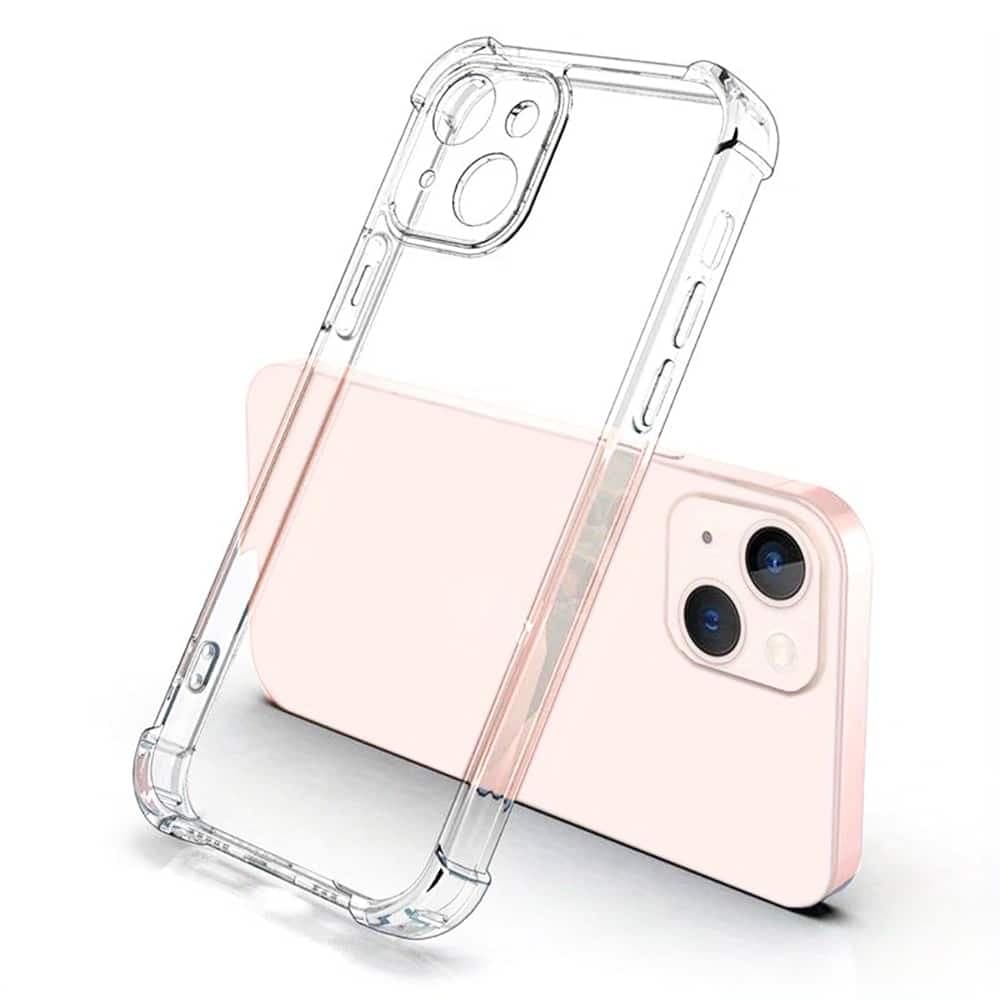 Techsuit Shockproof Clear Silicone - θήκη για Motorola Edge 50 Fusion - Διάφανο 3