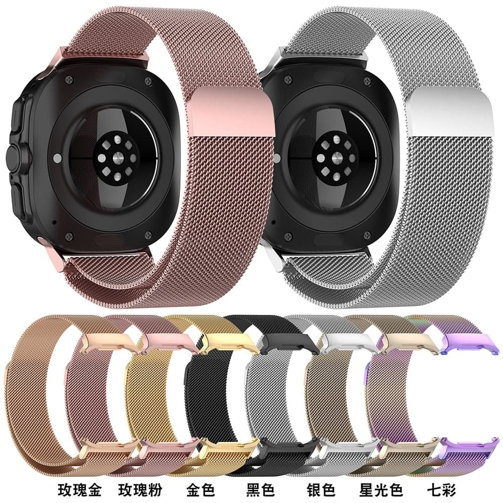 Techsuit - Watchband (W009) - Samsung Galaxy Watch Ultra 47mm - Natural Titanium 5