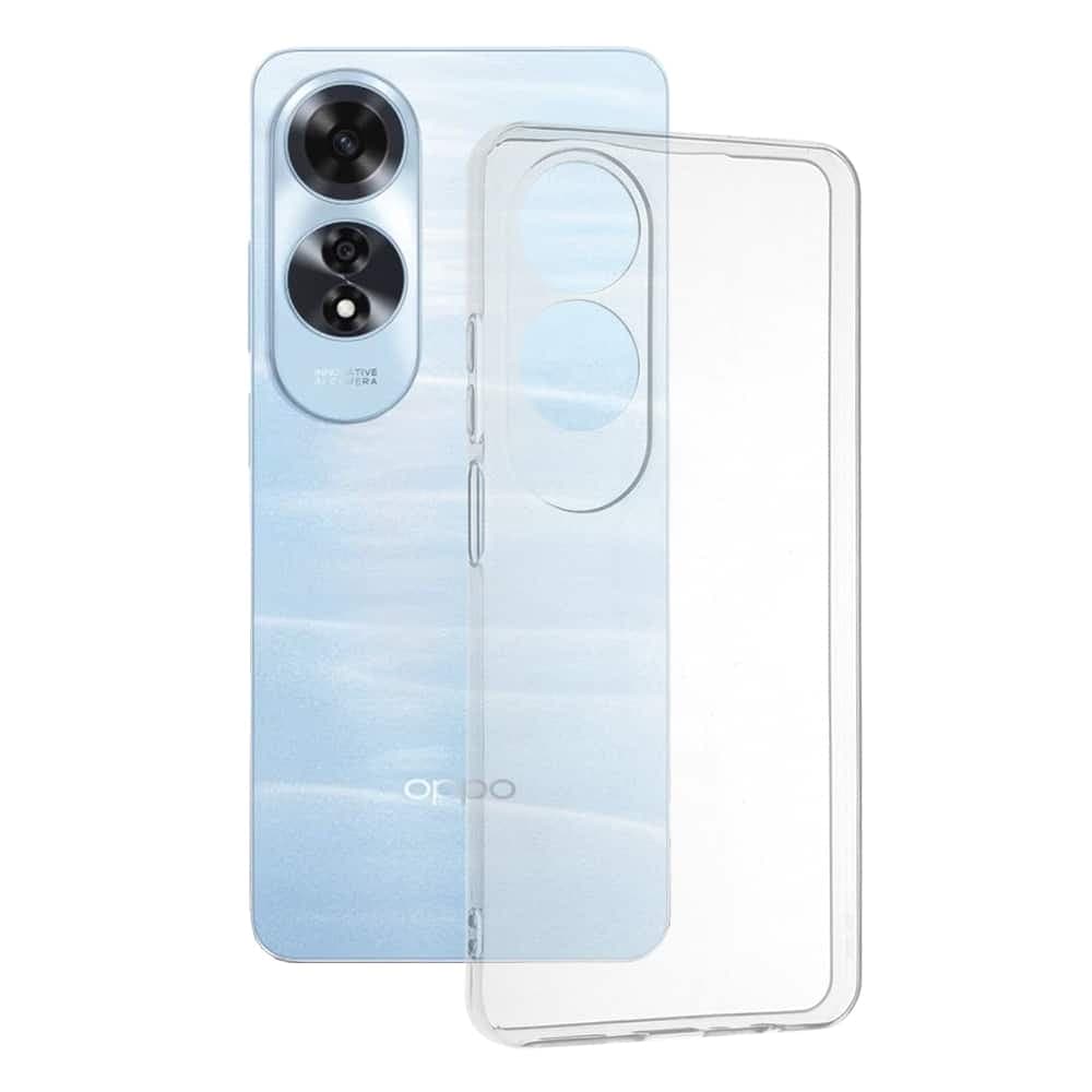 Techsuit Clear Silicone - θήκη για Oppo A60 - Διάφανο