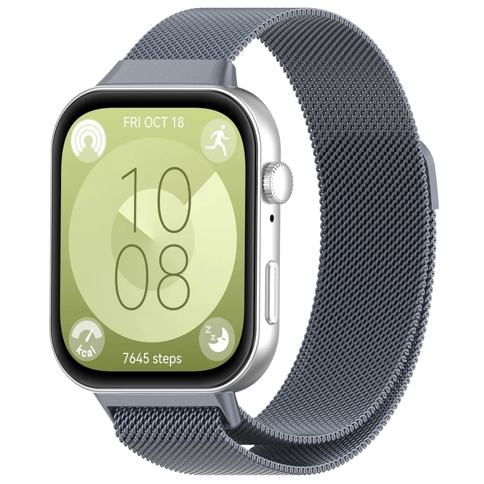 Techsuit Watchband (W009) - θήκη για Huawei Watch Fit 3 / 4 Pro - Μπλε