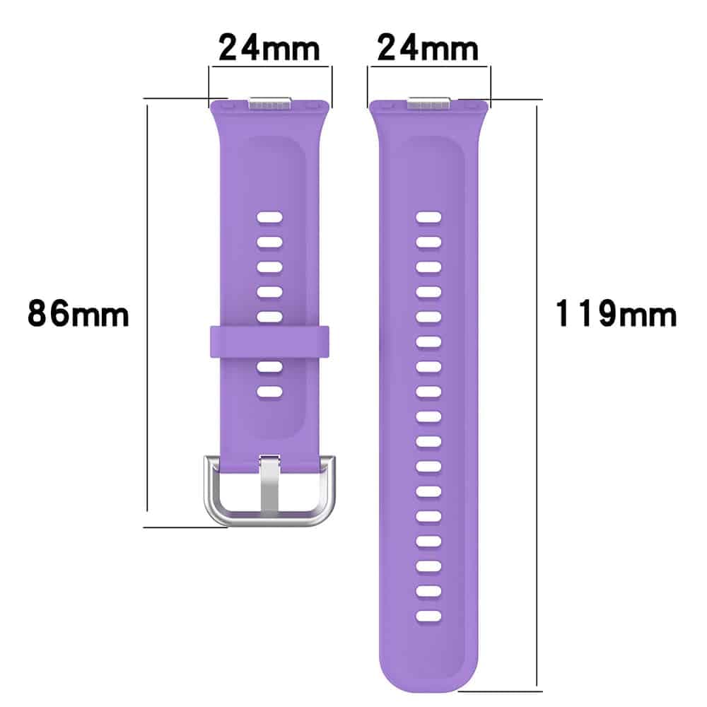 Techsuit Watchband (W061) - θήκη για Huawei Watch Fit 3 / 4 Pro - Μαύρο 6