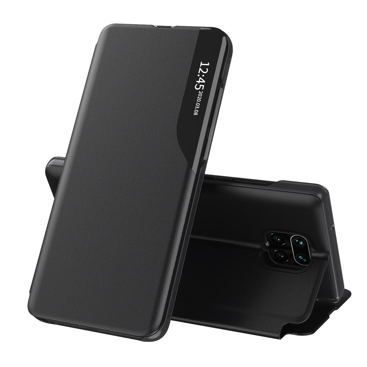 Techsuit eFold - θήκη για Xiaomi Redmi Note 9S / 9 Pro Max - Μαύρο