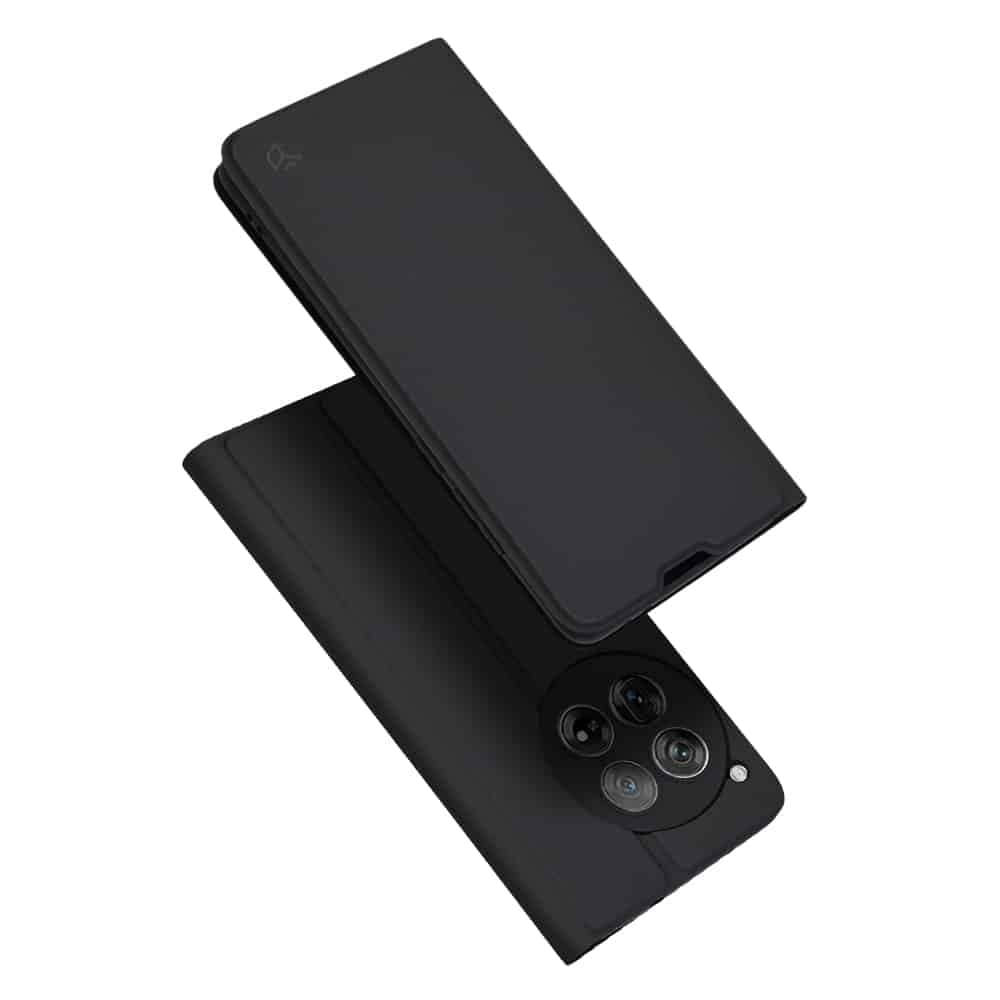 Techsuit Magskin Book - θήκη για Oneplus 12 - Μαύρο