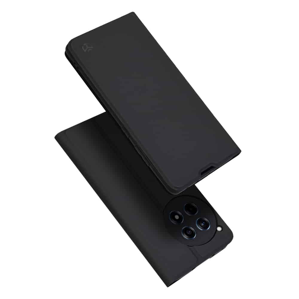 Techsuit Magskin Book - θήκη για Oneplus 12R - Μαύρο