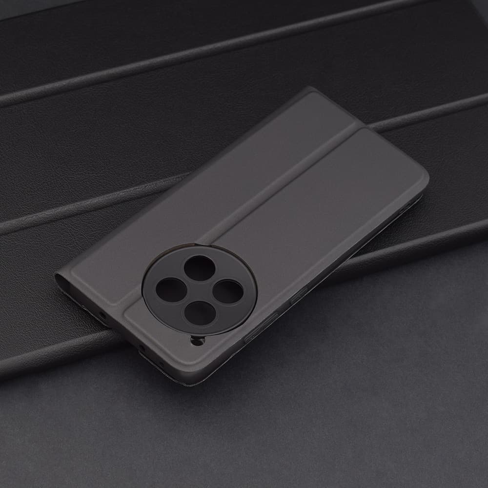 Techsuit Magskin Book - θήκη για Oneplus 12R - Μαύρο 4