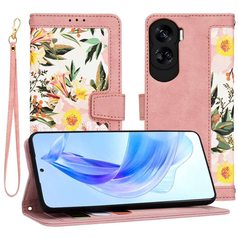 Techsuit FlipCraft - θήκη για Honor 90 Lite - Ροζ
