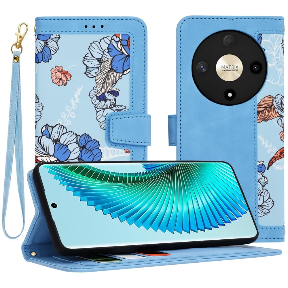 Techsuit FlipCraft - θήκη για Honor Magic6 Lite - Μπλε
