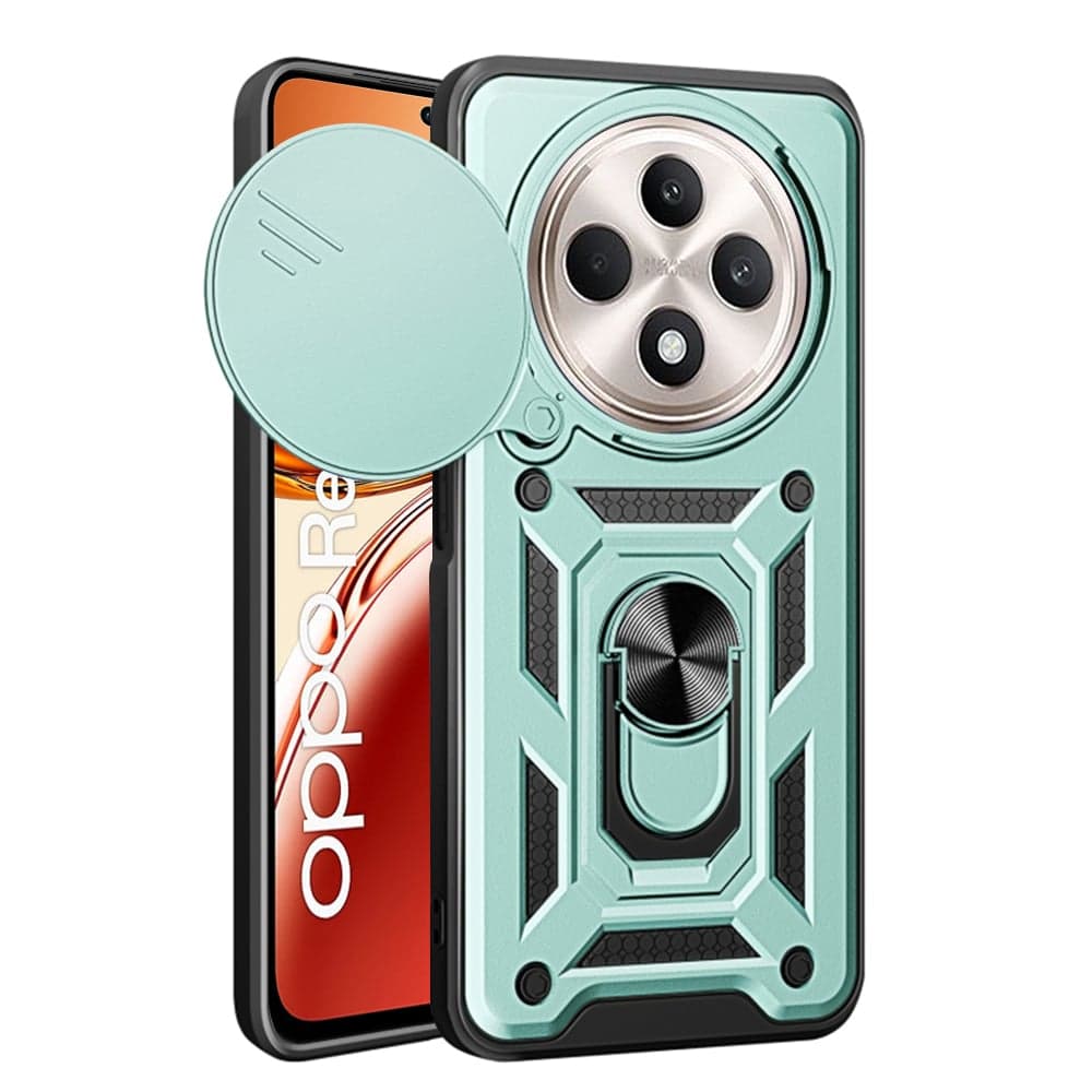 Techsuit CamShield Series - θήκη για Oppo Reno12 F / 4G 5G FS - Πράσινο