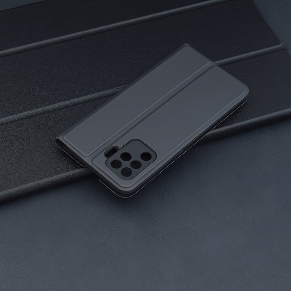Techsuit Magskin Book - θήκη για Oppo Reno5 Lite / A94 - Μαύρο 4