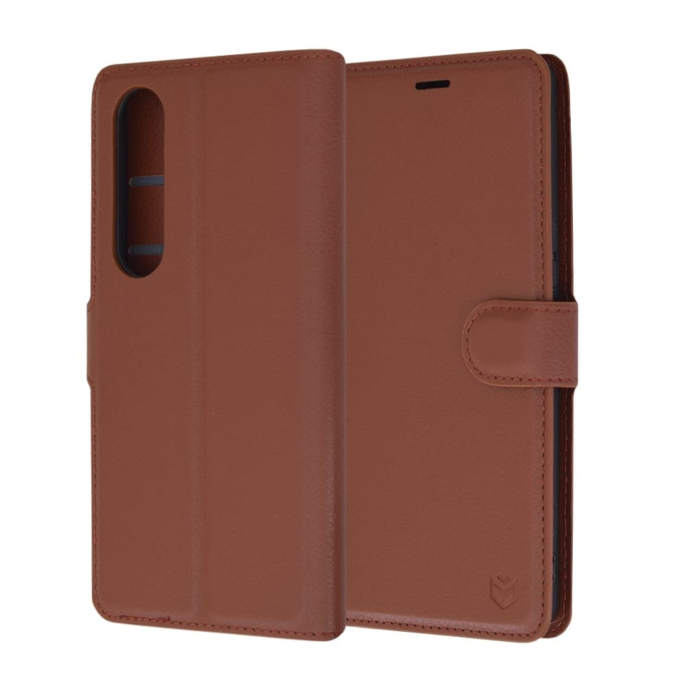 Techsuit Leather Folio - θήκη για Sony Xperia 1 VI - Πολύχρωμο 6
