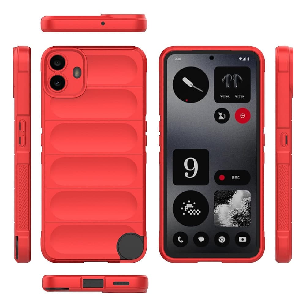 Techsuit Magic Shield - θήκη για Nothing CMF Phone 1 - Κόκκινο 2
