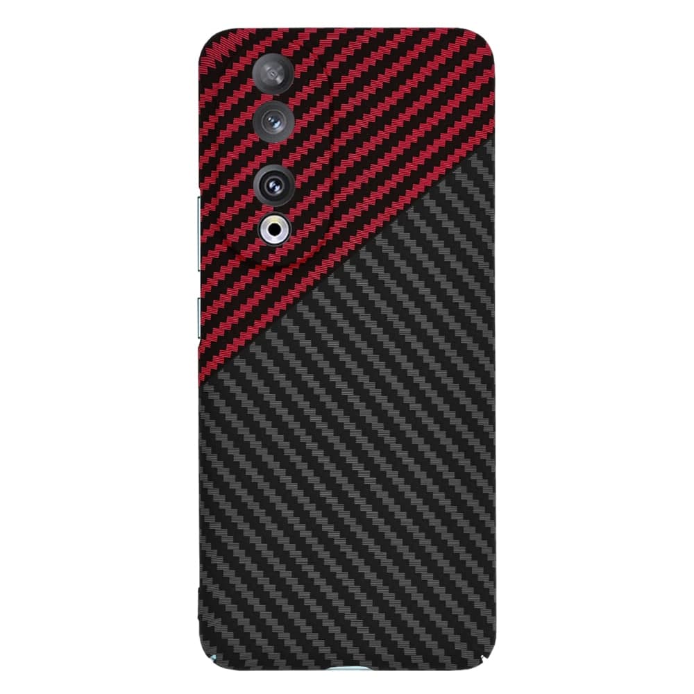 Techsuit Carbonite FiberShell - θήκη για Honor 90 - Κόκκινο 2