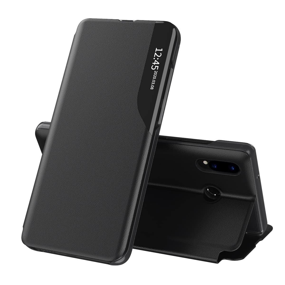 Techsuit eFold - θήκη για Huawei P20 lite - Μαύρο
