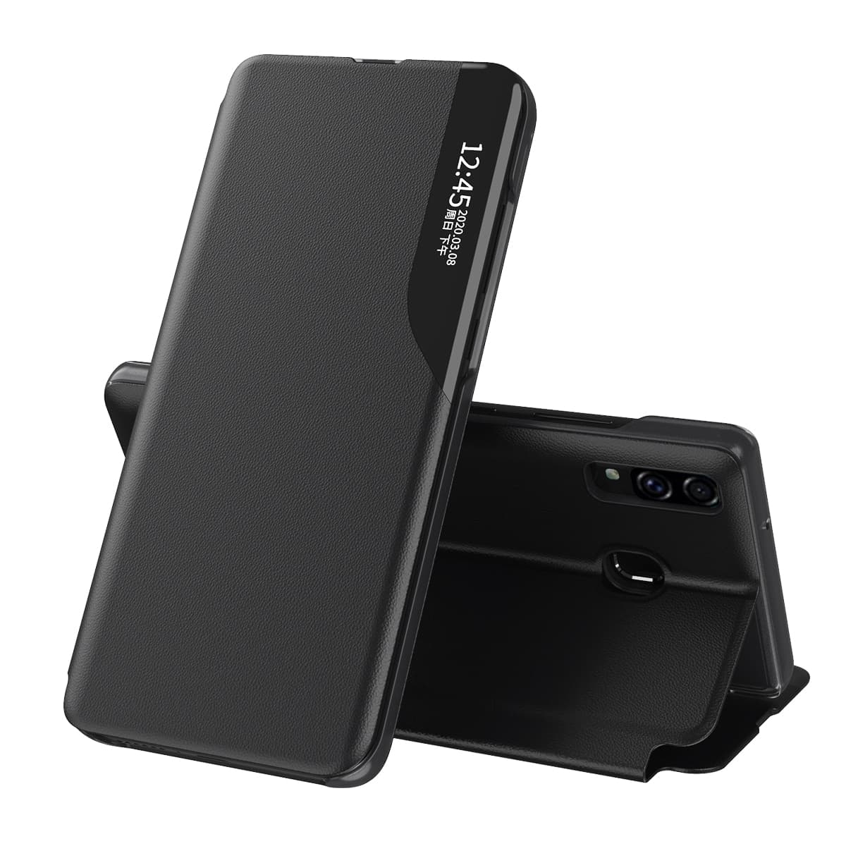 Techsuit eFold - θήκη για Samsung Galaxy A20e - Μαύρο