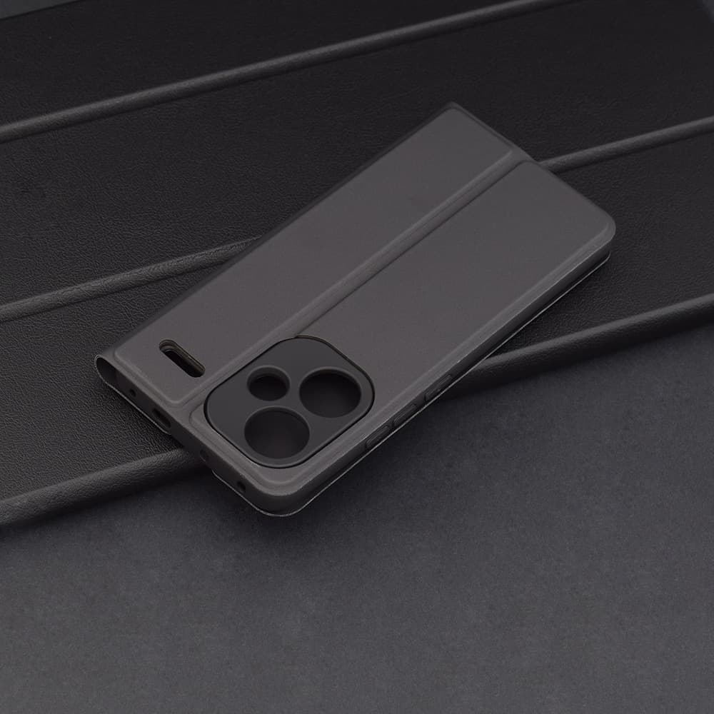 Techsuit Magskin Book - θήκη για Xiaomi Redmi Note 13 Pro+ 5G - Μαύρο 2