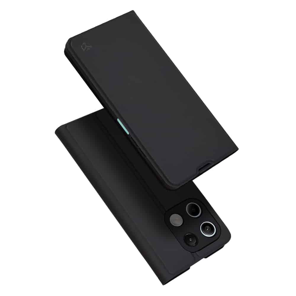 Techsuit Magskin Book - θήκη για Xiaomi Redmi Note 13 5G - Μαύρο
