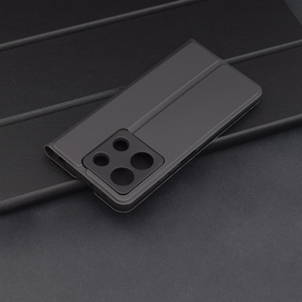 Techsuit Magskin Book - θήκη για Xiaomi Redmi Note 13 5G - Μαύρο 2