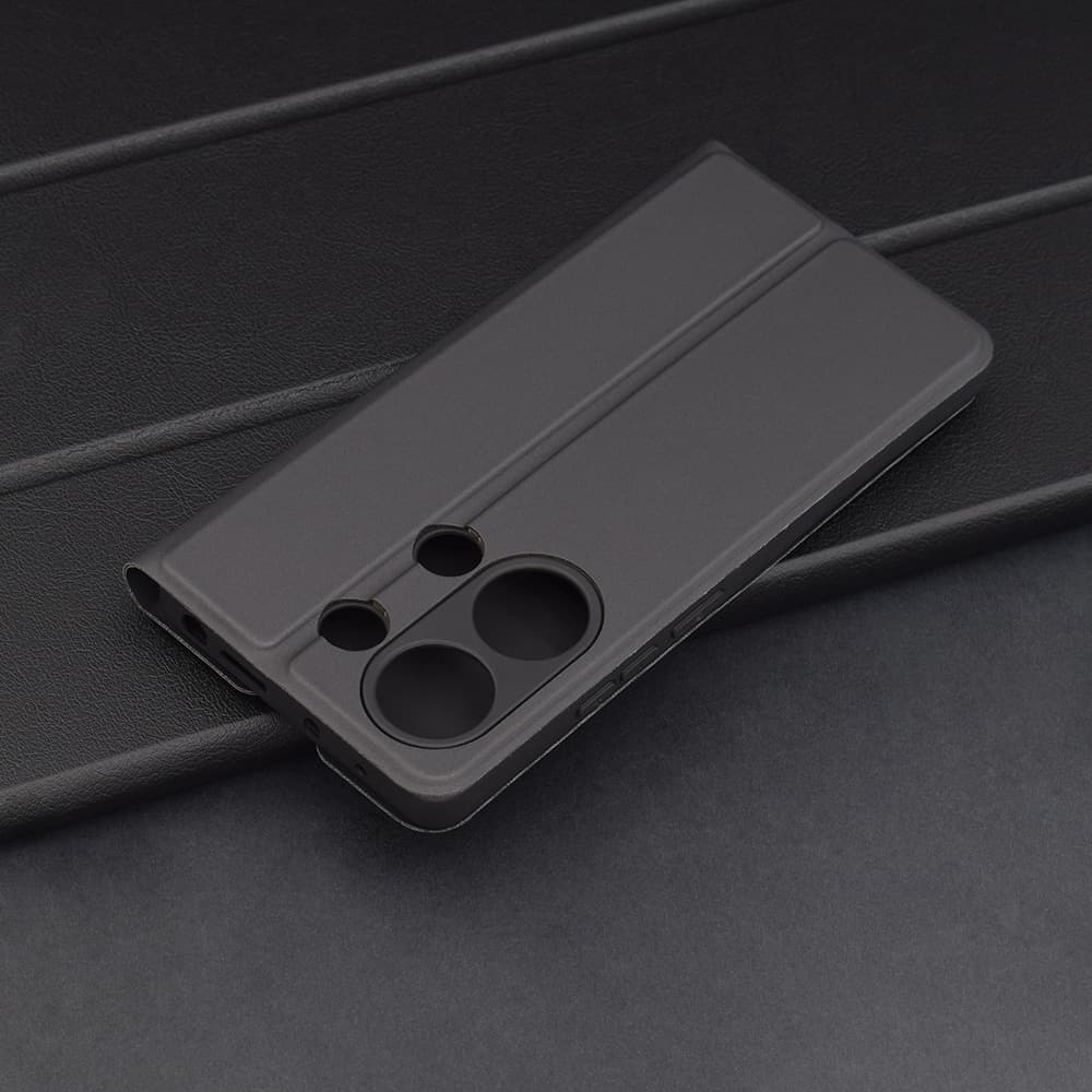 Techsuit Magskin Book - θήκη για Xiaomi Redmi Note 13 Pro 4G / Poco M6 - Μαύρο 2