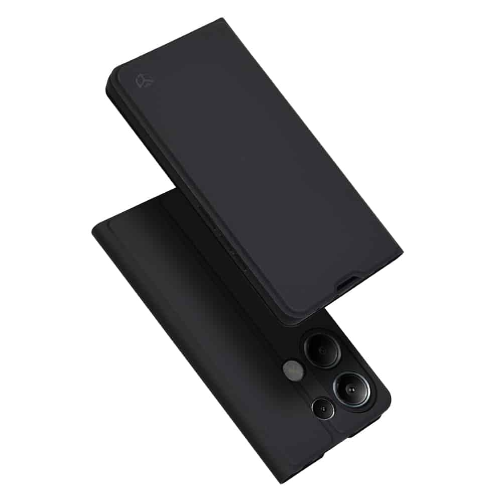 Techsuit Magskin Book - θήκη για Xiaomi Redmi Note 13 Pro 4G / Poco M6 - Μαύρο