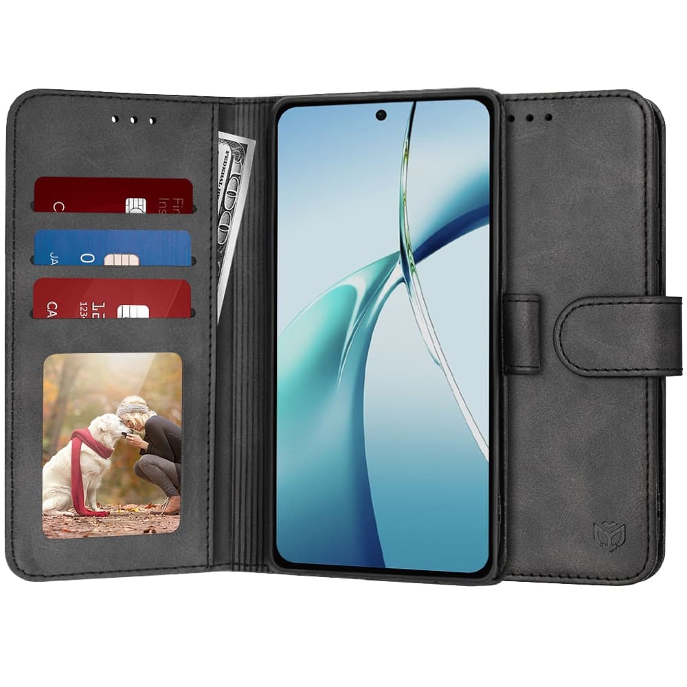 Techsuit Diary Book - θήκη για Oneplus Nord CE4 Lite - Μαύρο