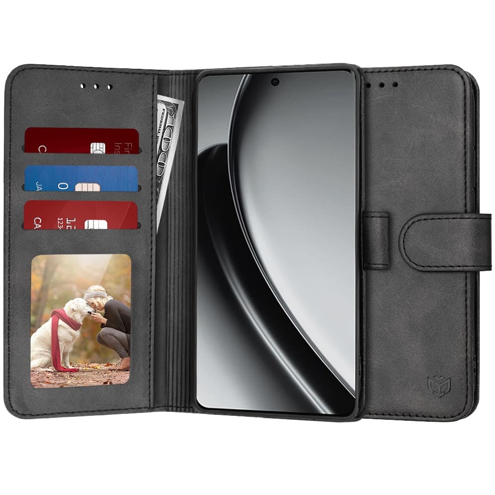 Techsuit FlipCraft - θήκη για Realme GT 5G - Μαύρο