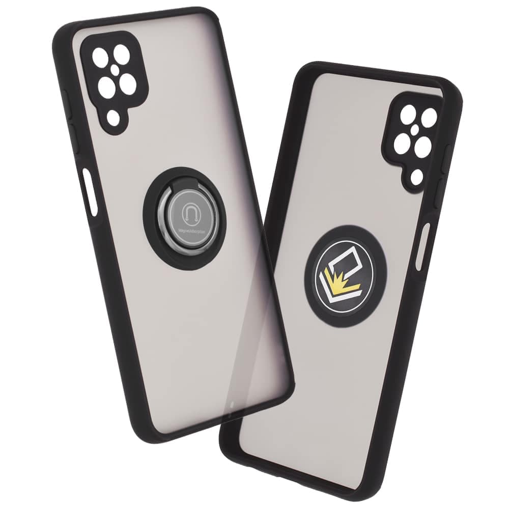 Techsuit Glinth - θήκη για Samsung Galaxy A12 - Μαύρο