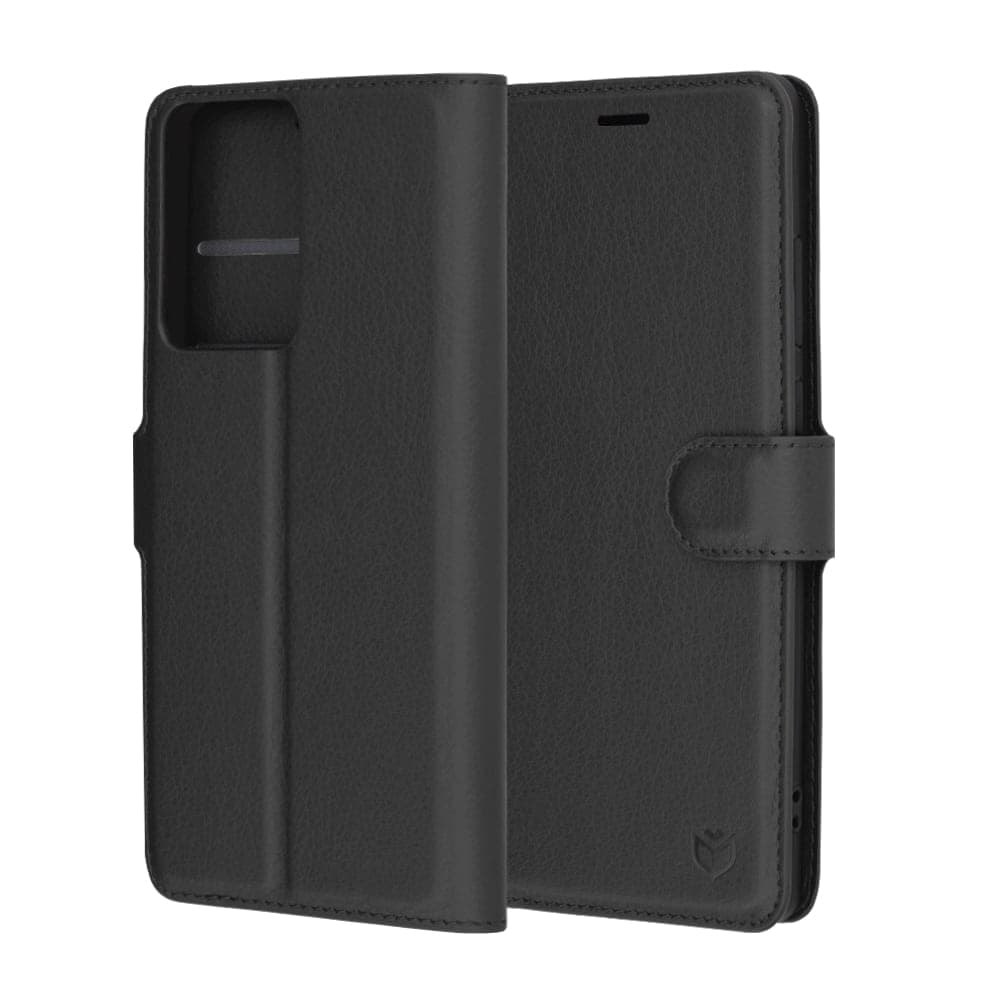 Techsuit Leather Folio - θήκη για Motorola Moto G85 - Μαύρο 6