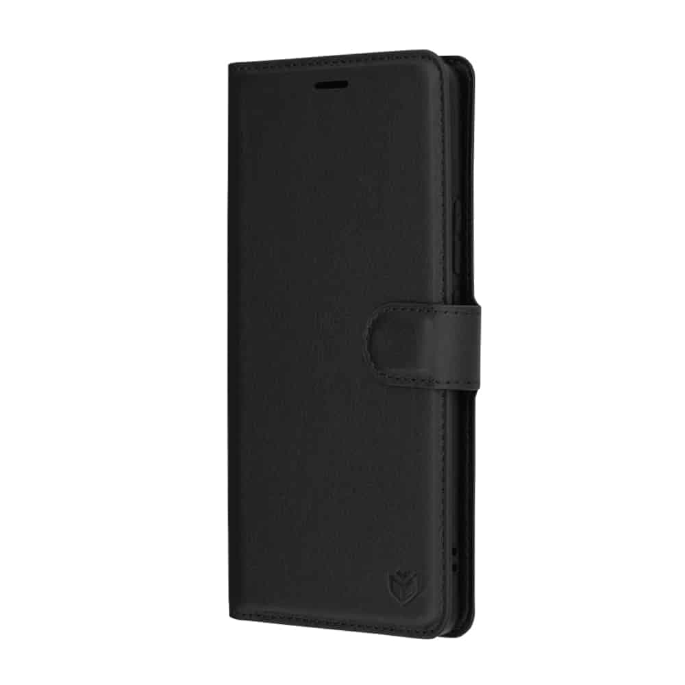 Techsuit Leather Folio - θήκη για Realme GT 5G - Μαύρο 4