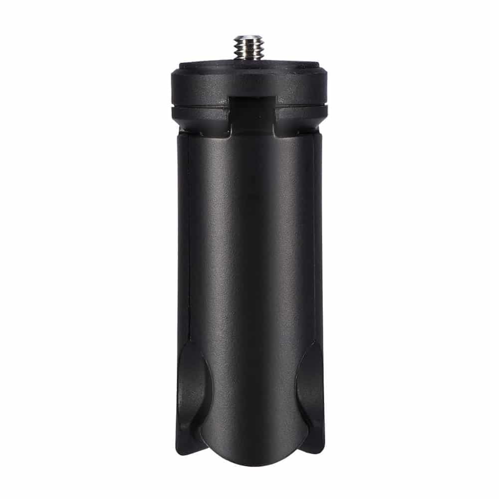 Techsuit - Mini Tripod (TPD1) - Anti Slip, for Selfie Sticks, Universal, with 1/4 inch Screw - Black 2