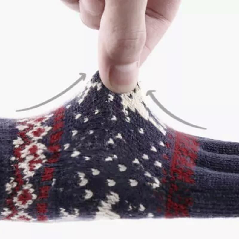 Techsuit Touchscreen γάντια - Raindeer Woolen (ST0002) - Μπλε 6