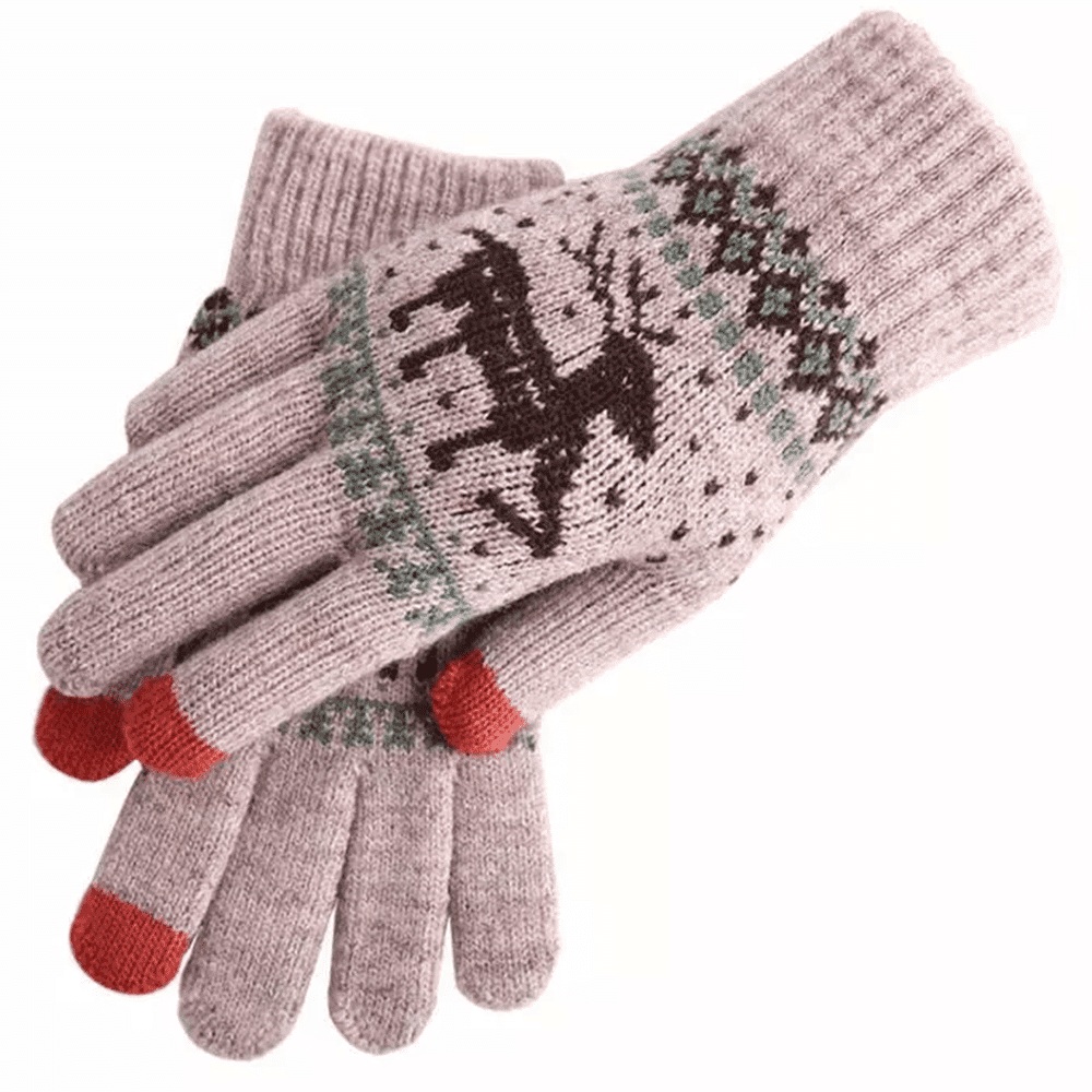 Techsuit Touchscreen γάντια - Raindeer Woolen (ST0002) - χακί 2