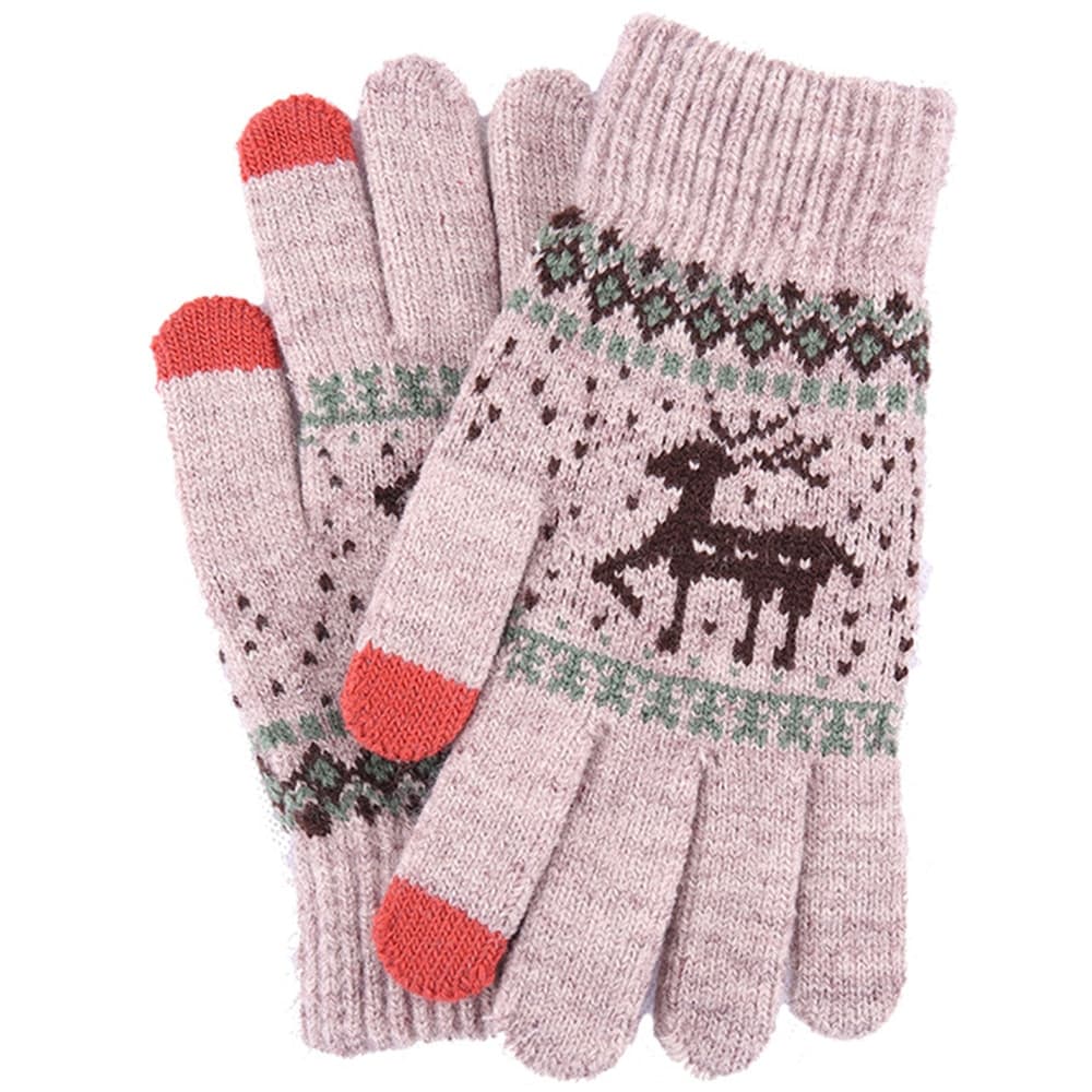 Techsuit Touchscreen γάντια - Raindeer Woolen (ST0002) - χακί 3