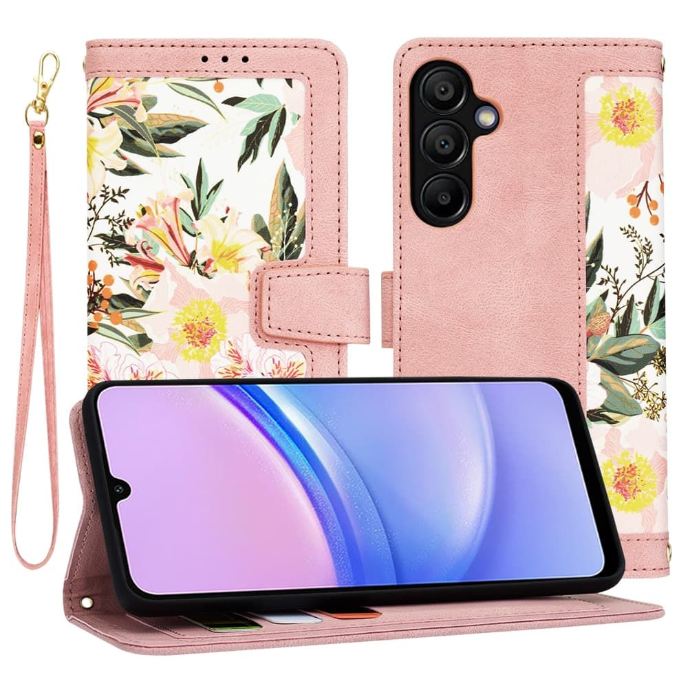 Techsuit FlipCraft - θήκη για Samsung Galaxy A15 / 5G - Ροζ