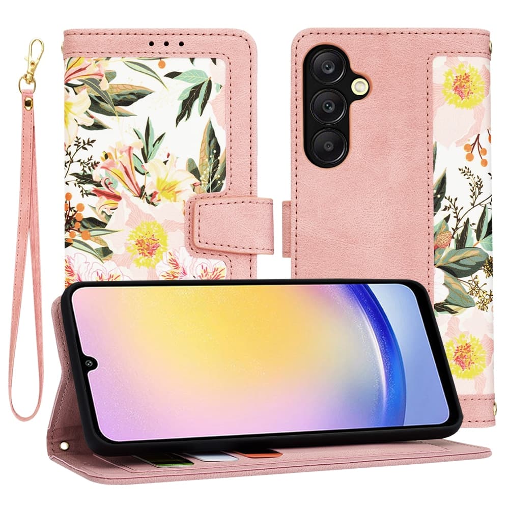 Techsuit FlipCraft - θήκη για Samsung Galaxy A25 - Ροζ