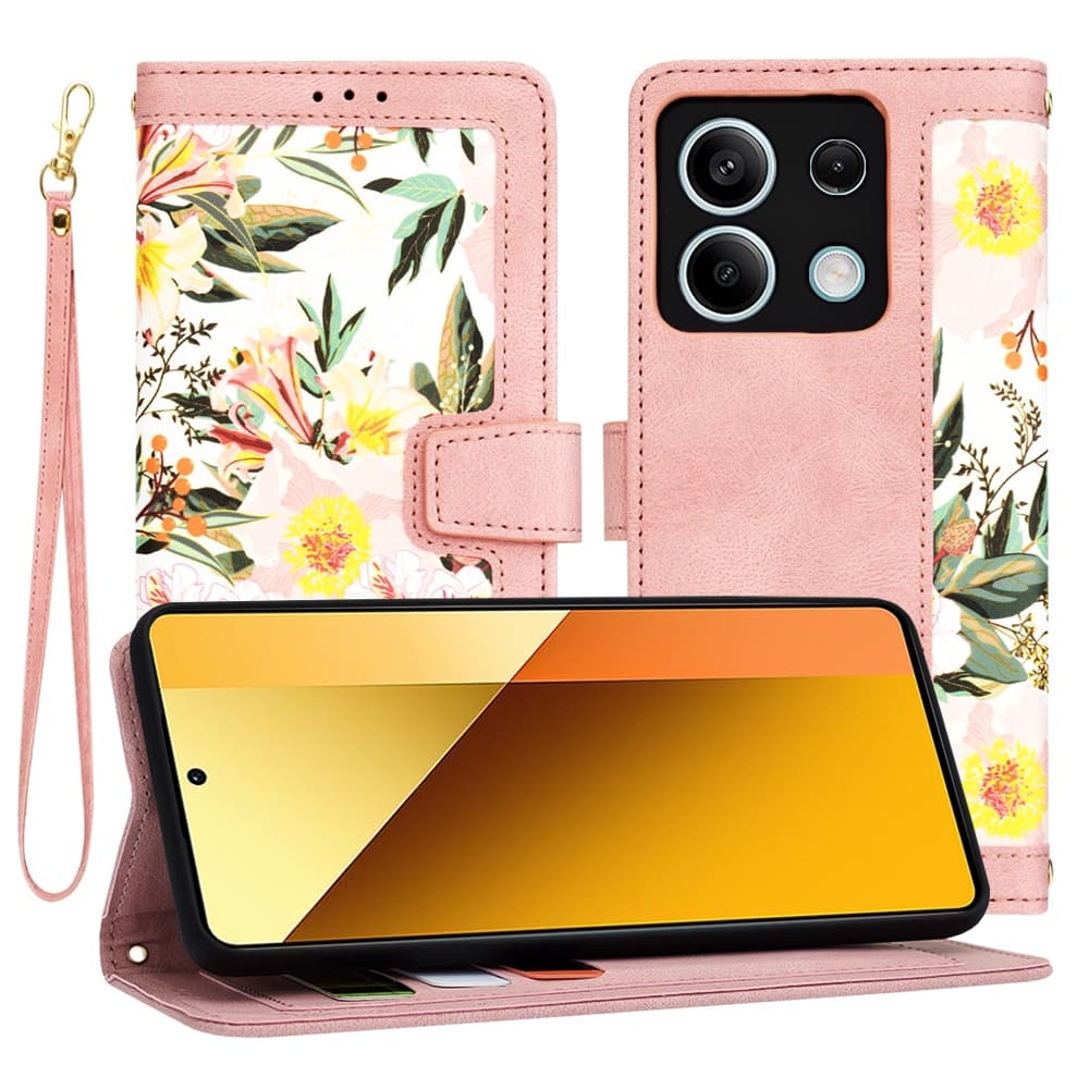 Techsuit FlipCraft - θήκη για Xiaomi Redmi Note 13 5G - Ροζ
