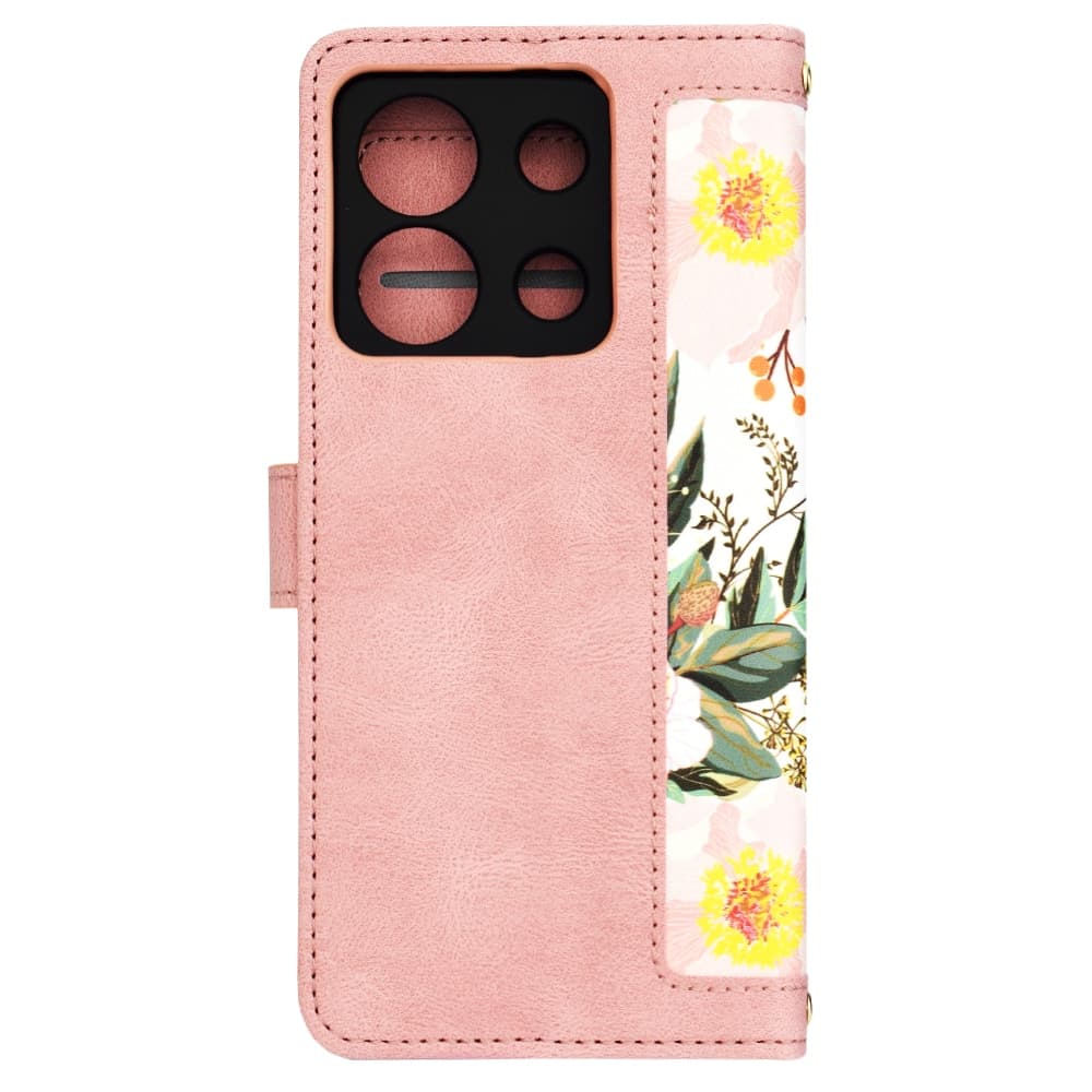 Techsuit FlipCraft - θήκη για Xiaomi Redmi Note 13 5G - Ροζ 3