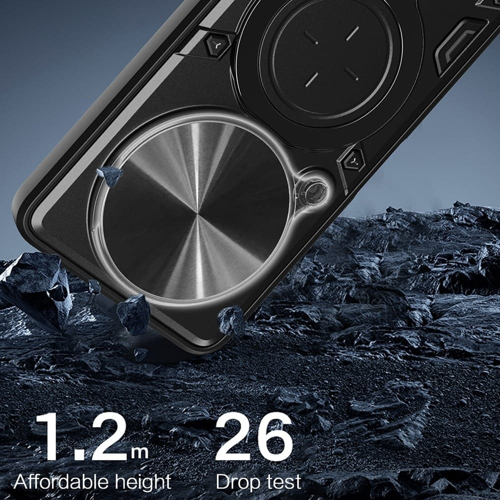 Techsuit CamGuard Pro - θήκη για Oppo Reno12 F / 4G 5G FS - Μαύρο 5
