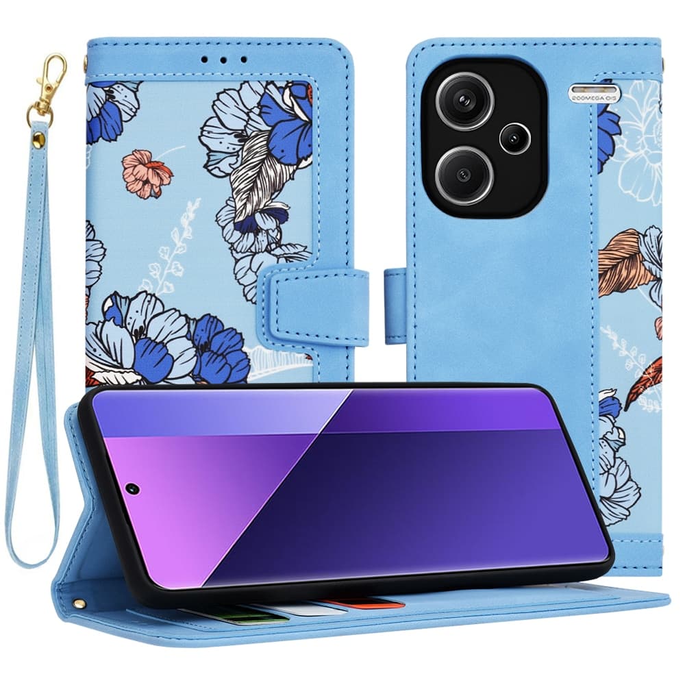 Techsuit FlipCraft - θήκη για Xiaomi Redmi Note 13 Pro+ 5G - Μπλε