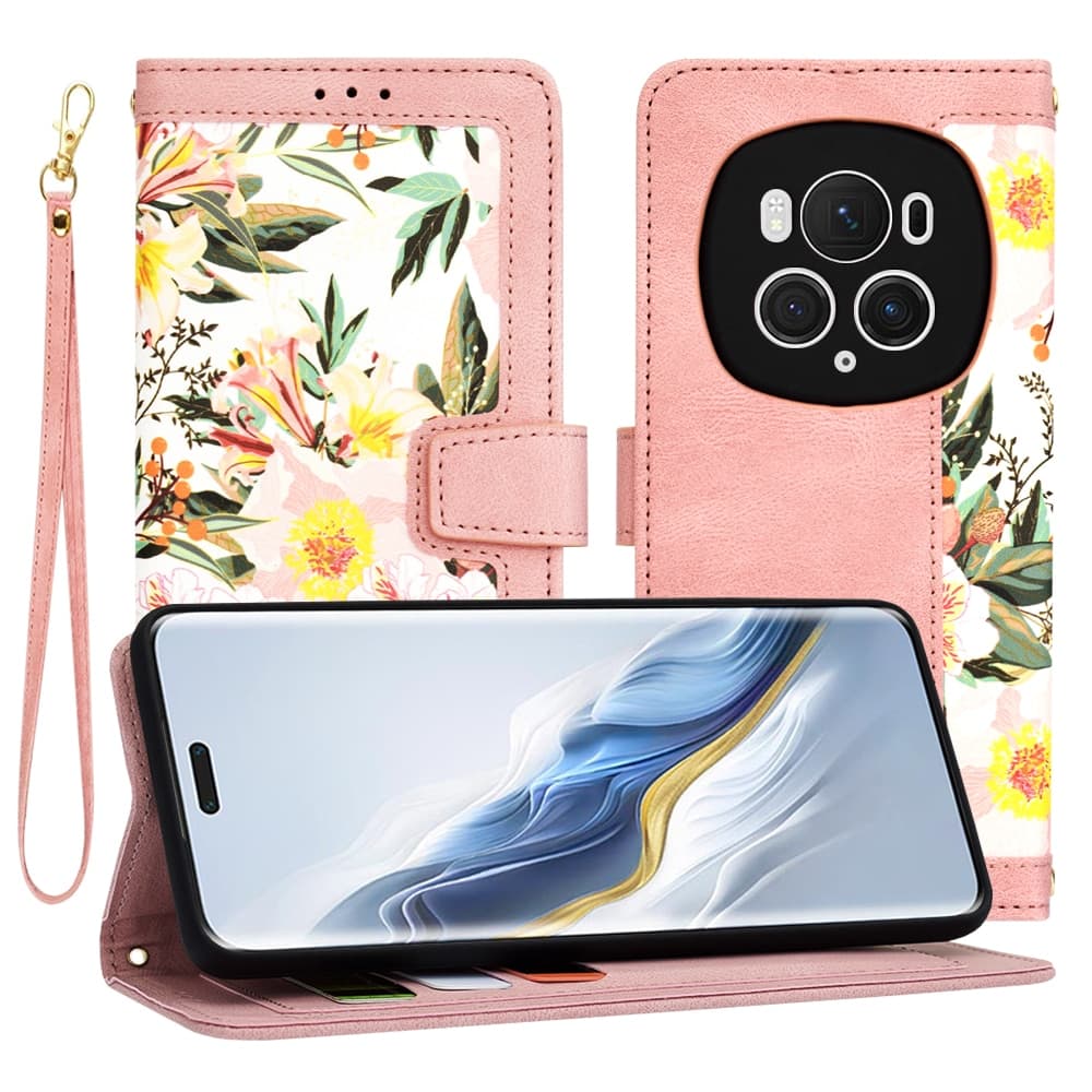 Techsuit FlipCraft - θήκη για Honor Magic6 Pro - Ροζ
