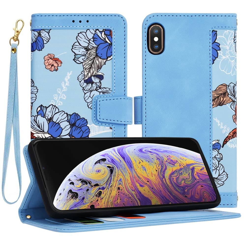 Techsuit FlipCraft - θήκη για Apple iPhone XS Max - Μπλε