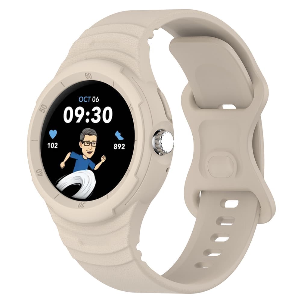 Techsuit Watchband (W066) - θήκη για Google Pixel Watch / 2 3 - Διάφανο