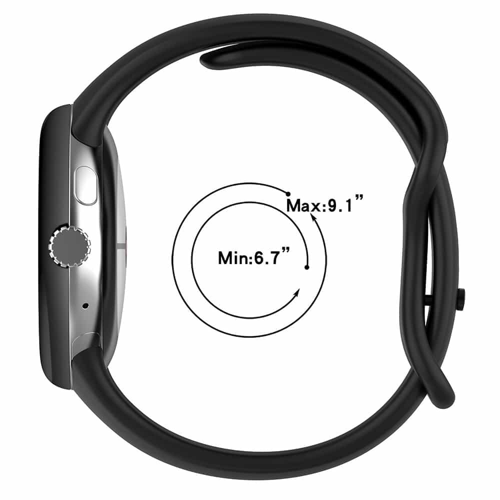 Techsuit Watchband (W031) - θήκη για Google Pixel Watch / 2 3 - Ροζ 3