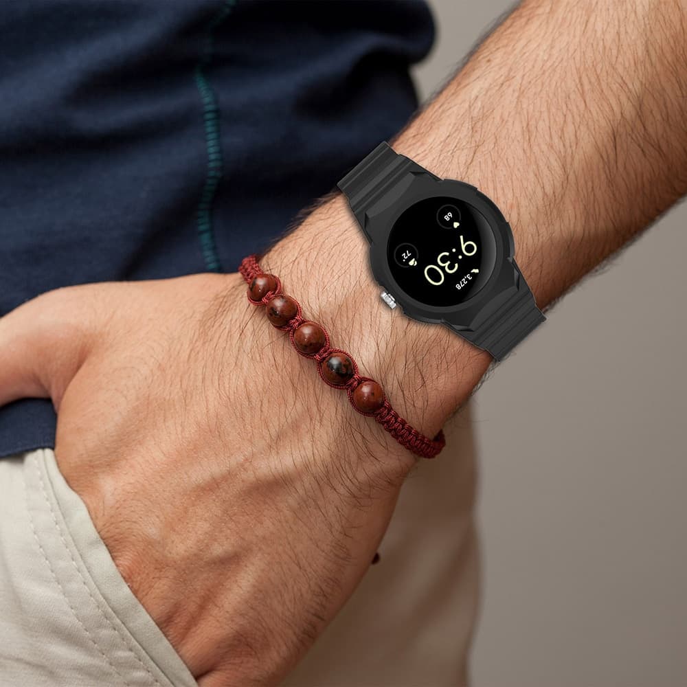 Techsuit Watchband (W065) - θήκη για Google Pixel Watch / 2 3 - Πράσινο 4