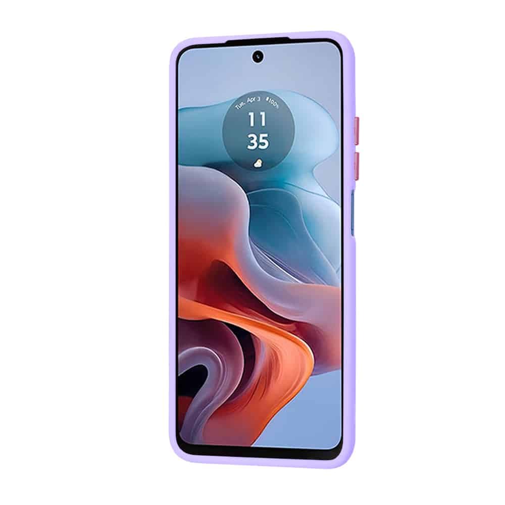 Techsuit HaloFrost Series - θήκη για Motorola Moto G34 - Πολύχρωμο 3